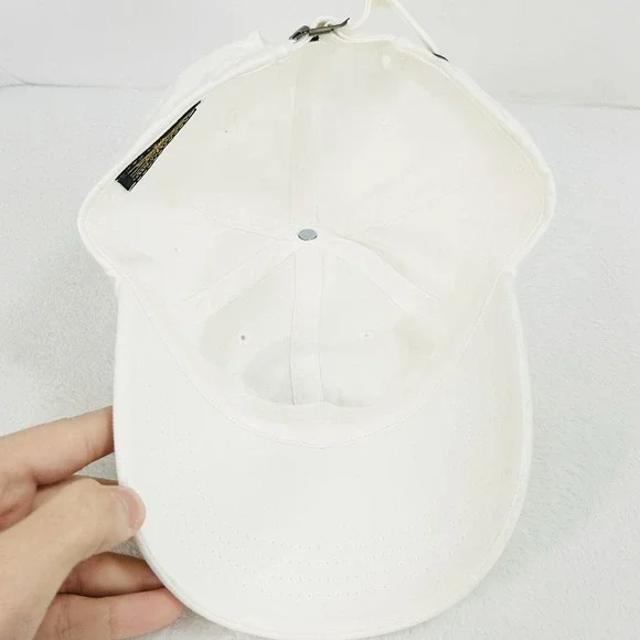 Lover Boy Heart Logo Hat Cap Adjustable Strapback White Outdoors Casual Workwear - Picture 6 of 6